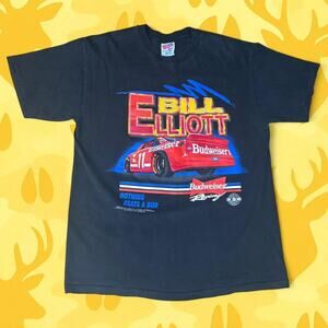 Vintage 1994 bill elliott budweiser tee Size L